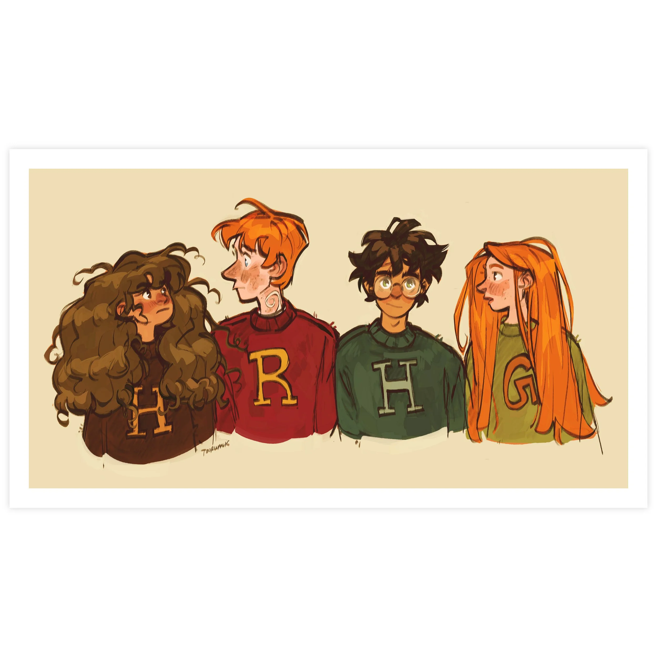 Weasley Family Portrait - Fine Art Print — toorumlk / Nusrat Naomi